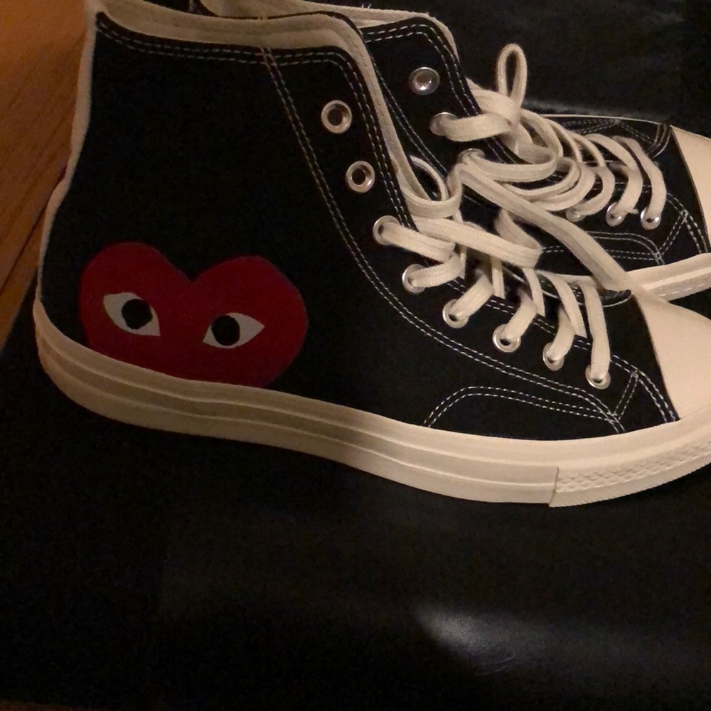 converse x commes des garcon